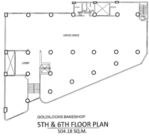 5th & 6th Floor Plan